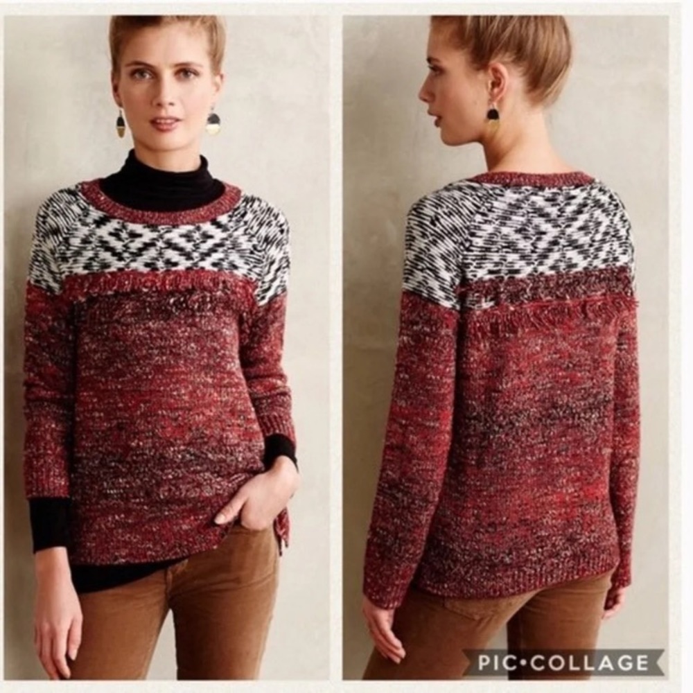 Sanctuary fringed sweater